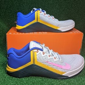 Nike Women's Metcon 6 Vast Grey Atomic Teal